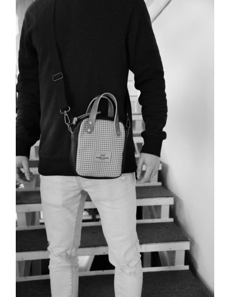 Daniel Chong Urban box mini with handles Shoulder bag