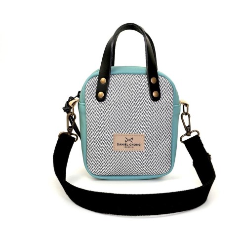 Daniel Chong Urban box mini with handles Shoulder bag