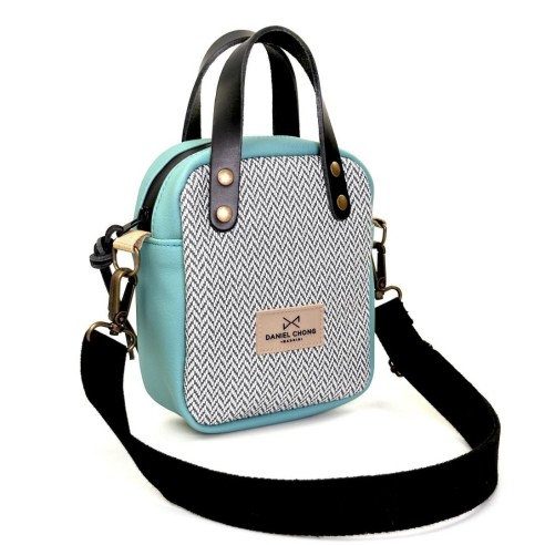 Daniel Chong Urban box mini with handles Shoulder bag