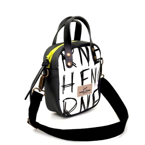 Daniel Chong Urban box mini with handles Shoulder bag