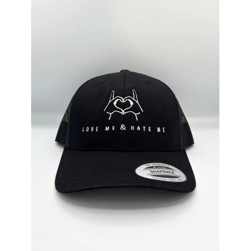 Gorra Loco Monky Love Me Hate Me Negro
