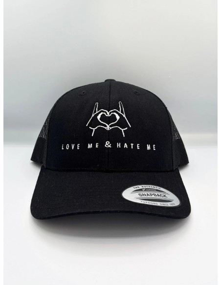 Gorra Loco Monky Love Me Hate Me Negro