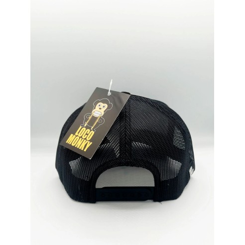 Gorra Loco Monky Love Me Hate Me Negro