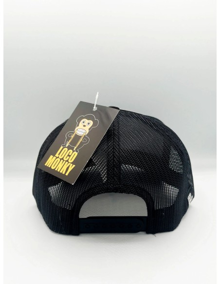 Gorra Loco Monky Love Me Hate Me Negro