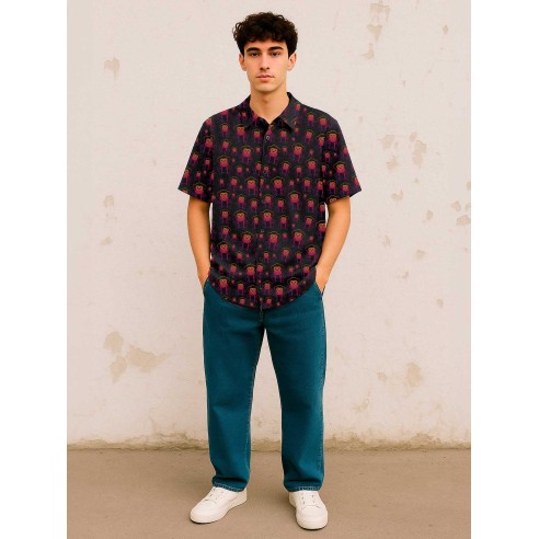 Camisa Loco Monky Loco Neon
