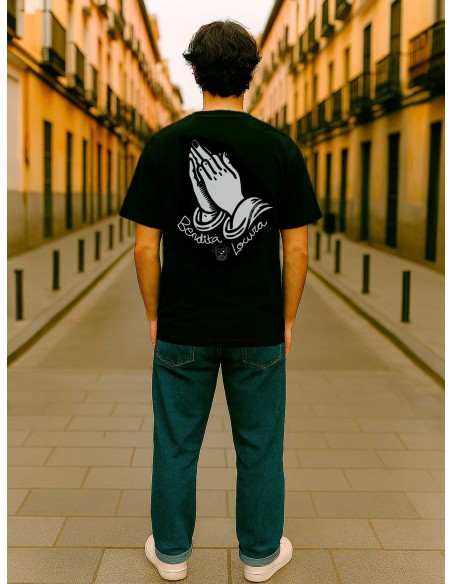 Camiseta LM Bendita locura II NEGRO