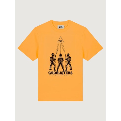 Loco Monky Godbusters Moustard T-Shirt