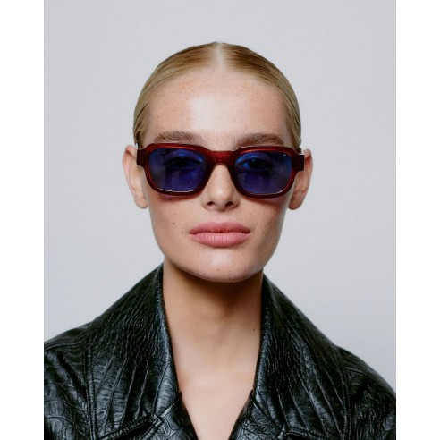A.KJAERBEDE Halo Brown transparent, Gafas de sol