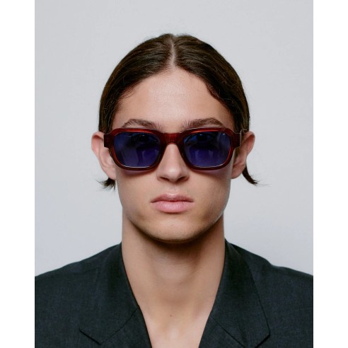 A.KJAERBEDE Halo Brown transparent, Gafas de sol