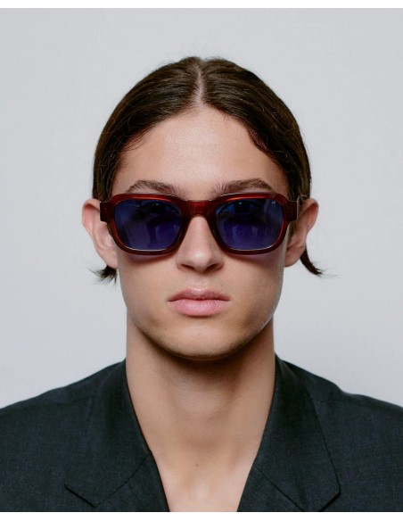A.KJAERBEDE Halo Brown transparent, Gafas de sol
