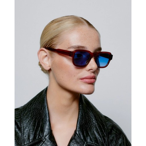 A.KJAERBEDE Halo Brown transparent, Gafas de sol