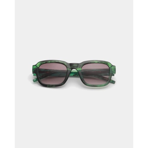 A.KJAERBEDE Halo Green Marble Transparent, Gafas de sol