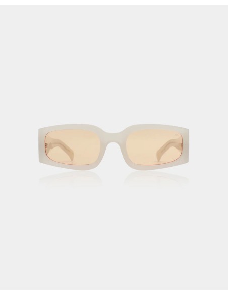 A.Kjaerbede Alex Cream Bone Sunglasses