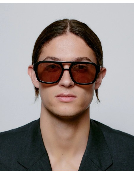 A.Kjaerbede Kaya Black Sunglasses