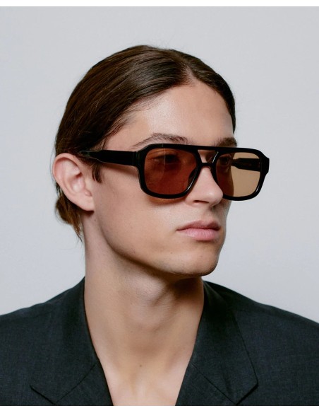 A.Kjaerbede Kaya Black Sunglasses