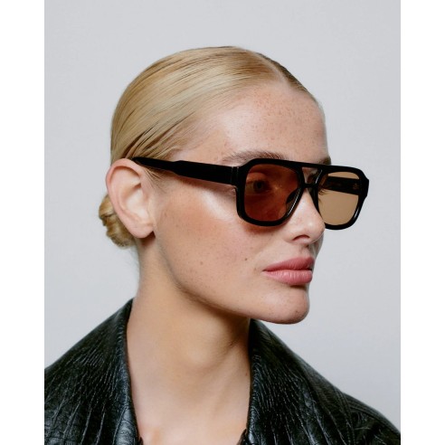 A.Kjaerbede Kaya Black Sunglasses