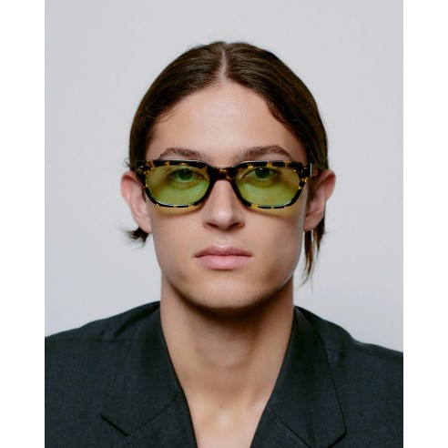 A.Kjaerbede Bror Black Yellow Transparent, Gafas de sol