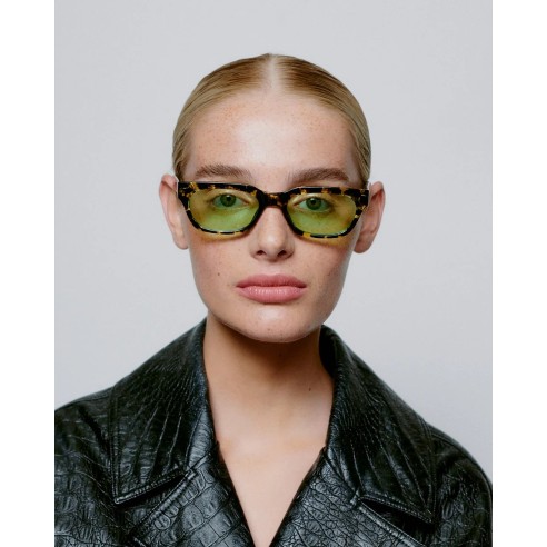A.Kjaerbede Bror Black Yellow Transparent, Gafas de sol