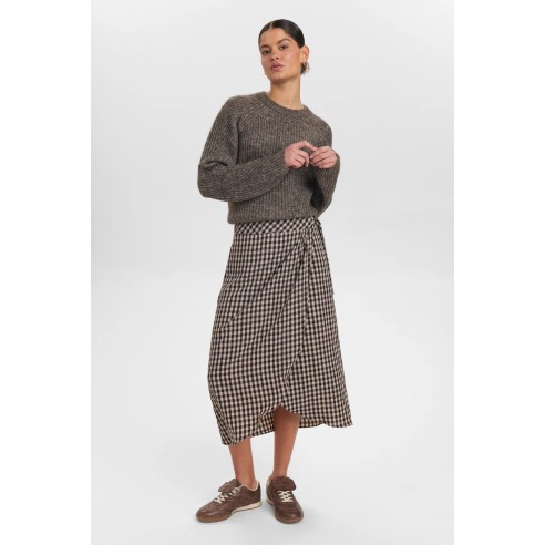 Falda Nümph Nufelix Skirt Caviar