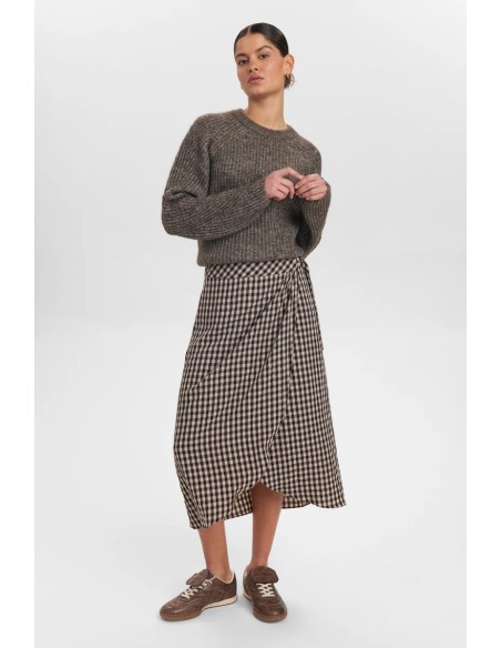 Falda Nümph Nufelix Skirt Caviar