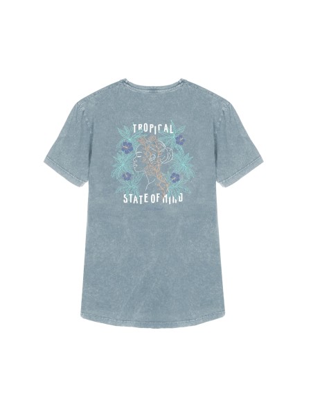 Arica Tropical Dusty Green T-Shirt