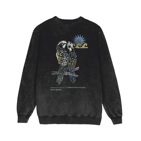 Sudadera Arica Parrot Black