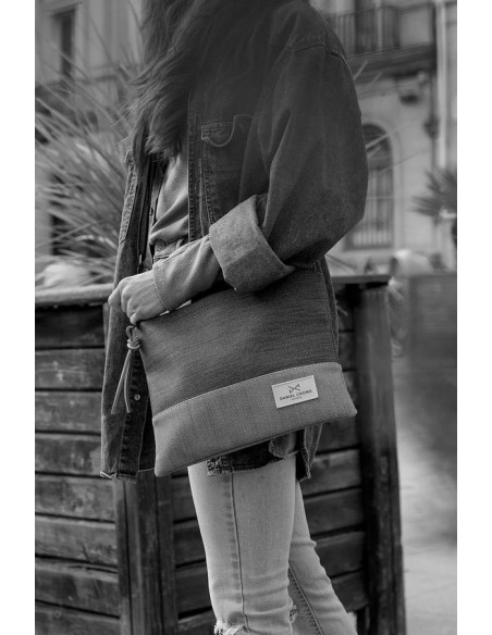 Bandolera Daniel Chong Mini Cuadrada Acolchada