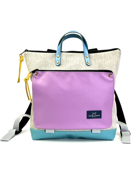 Mochila Daniel Chong Book Holder Cuadrada impermeable - UNISEX