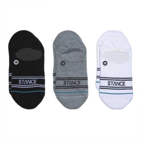 Calcetines Invisibles Stance Basic Multicolor Pack 3
