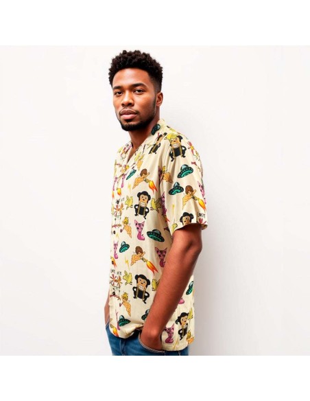 Loco Monky Puro Loco Old White Shirt