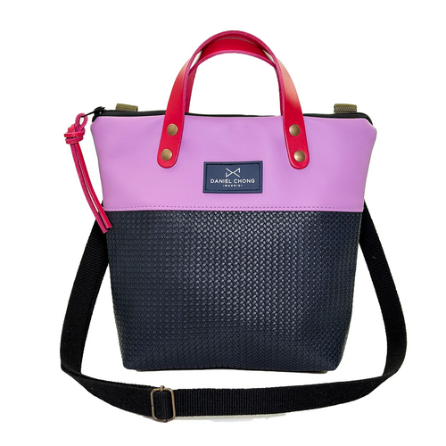 Bandolera Daniel Chong mini con asas Rattan Savia