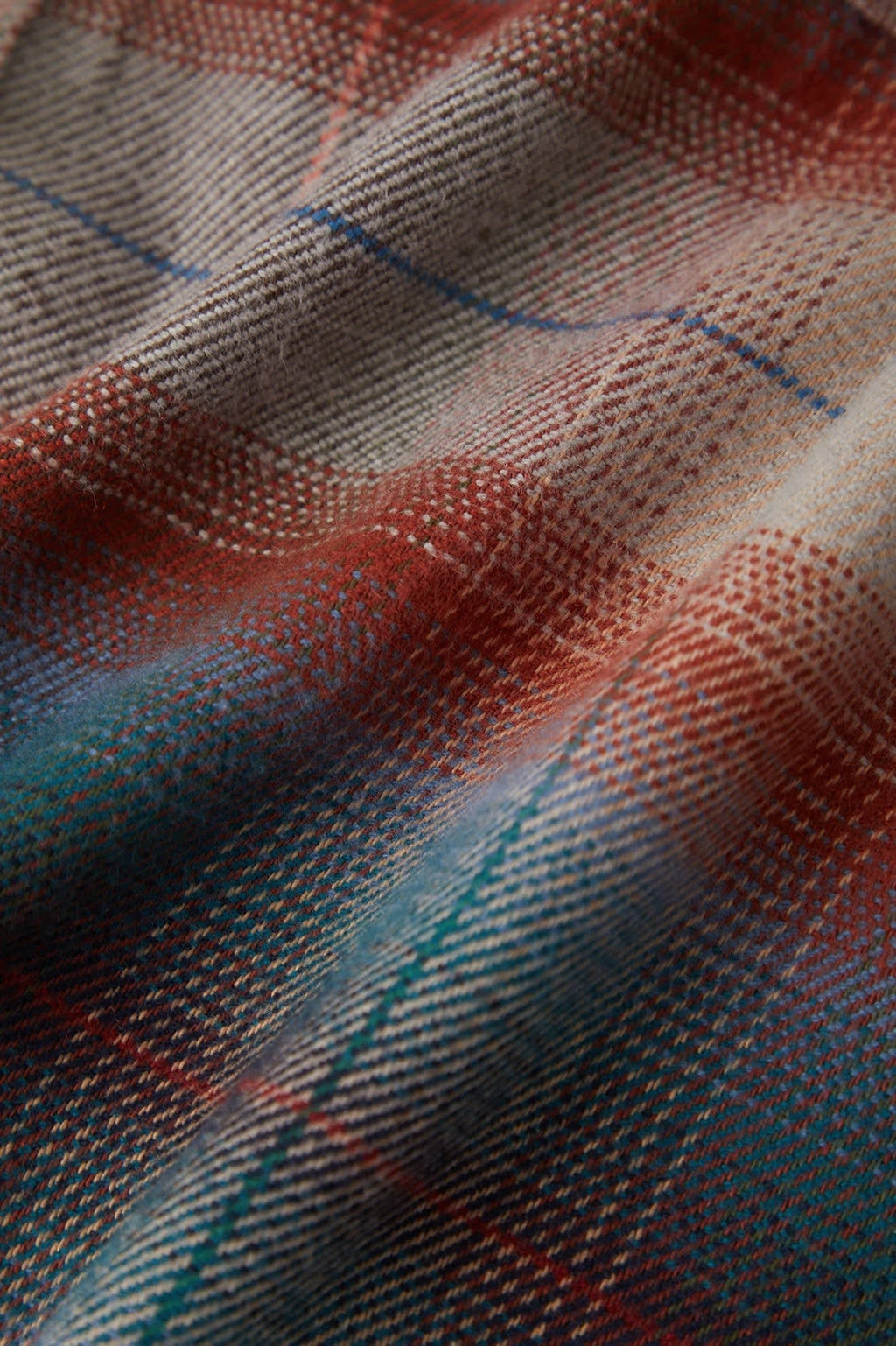 Camisa Brixton Bowery Flannel Multi Shadow
