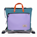 Mochila Daniel Chong book holder cuadrada impermeable DZ