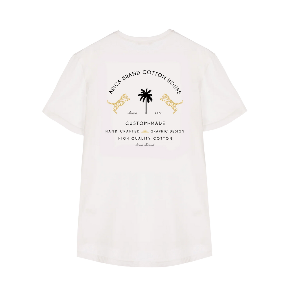Camiseta Arica Cotton White