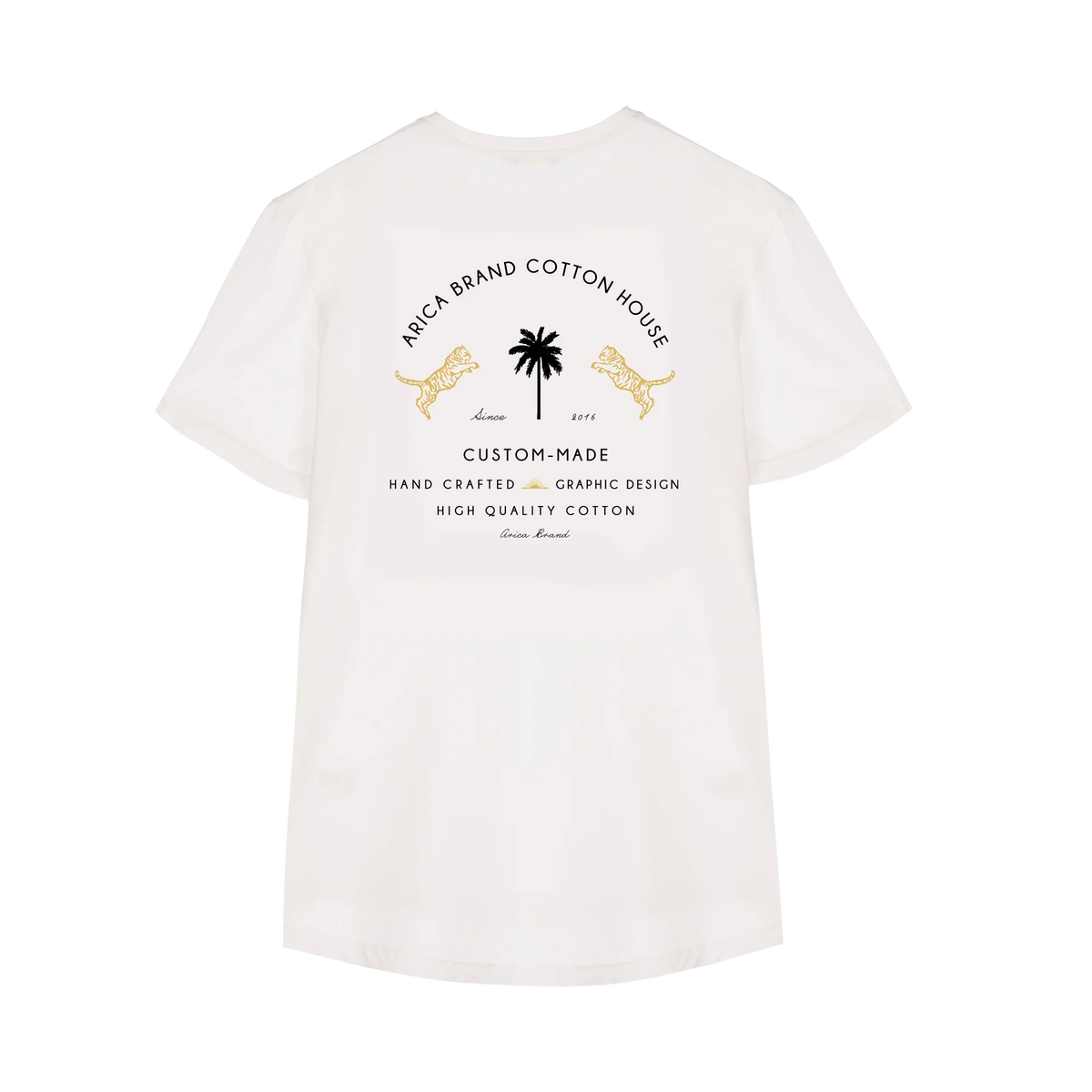 Camiseta Arica Cotton White
