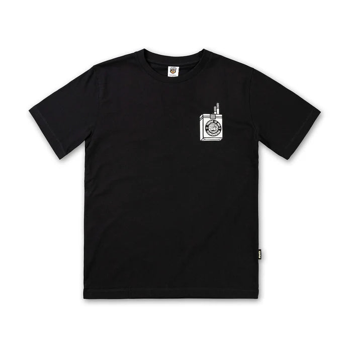 Camiseta The Dudes Too Short Smokes Negro
