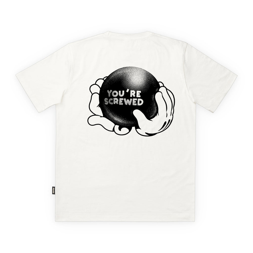 Camiseta The Dudes You re screwed Off white