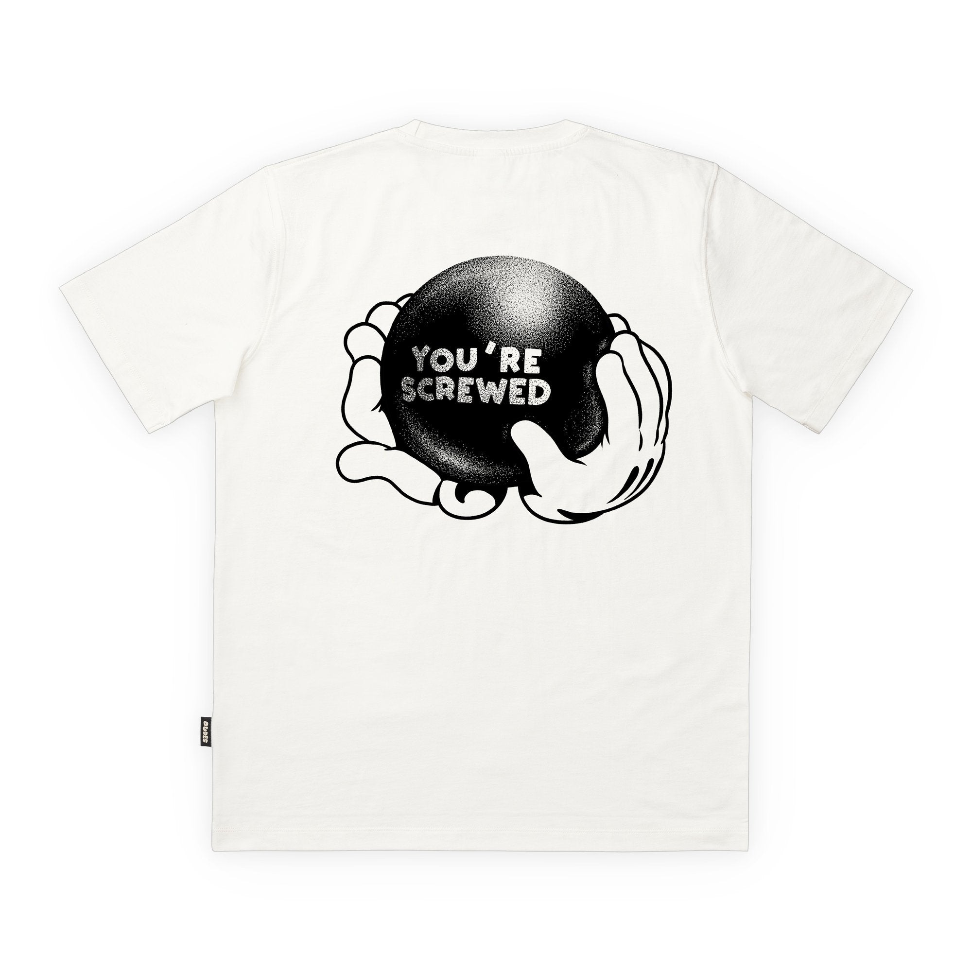 Camiseta The Dudes You re screwed Off white