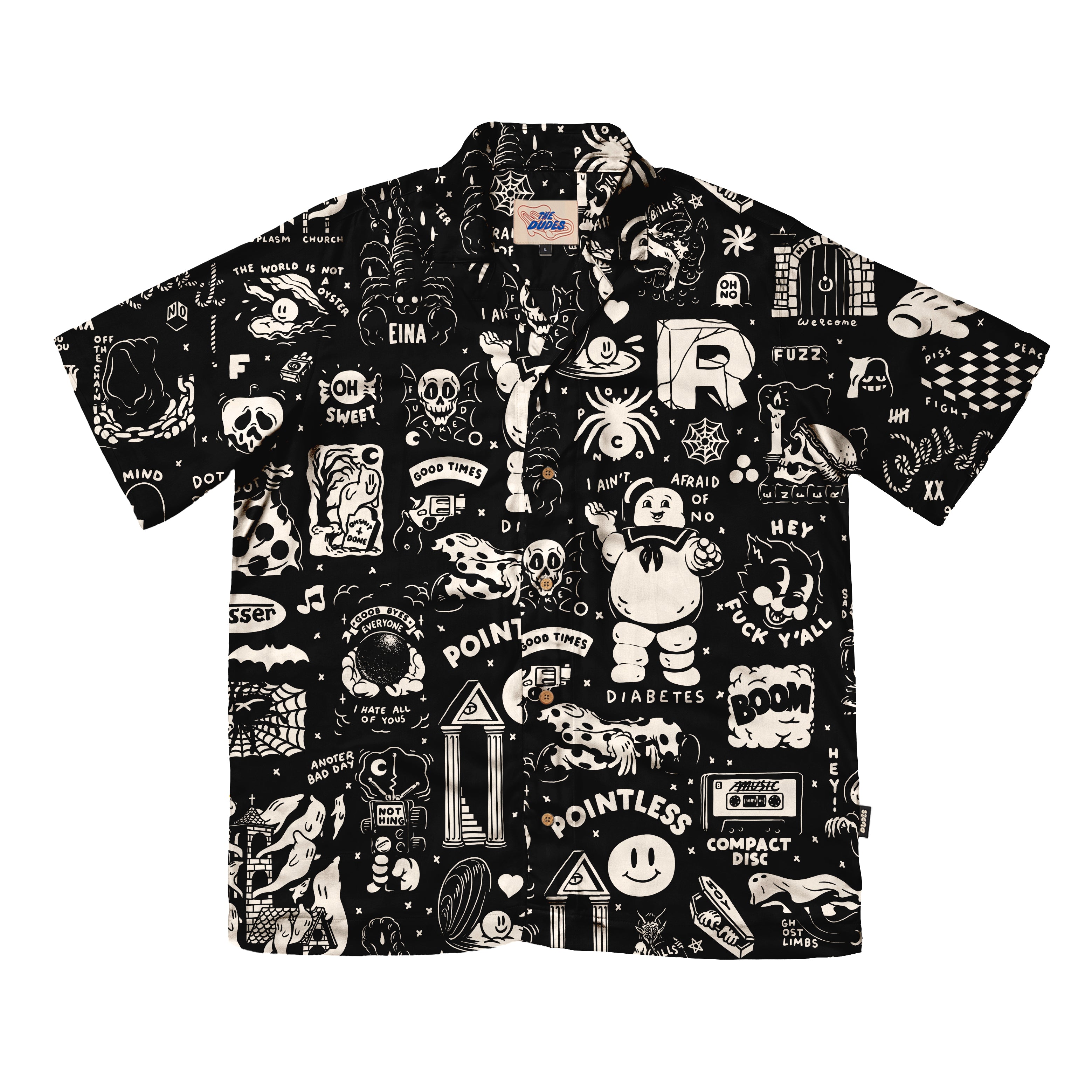 Camisa The Dudes Flashy Pattern