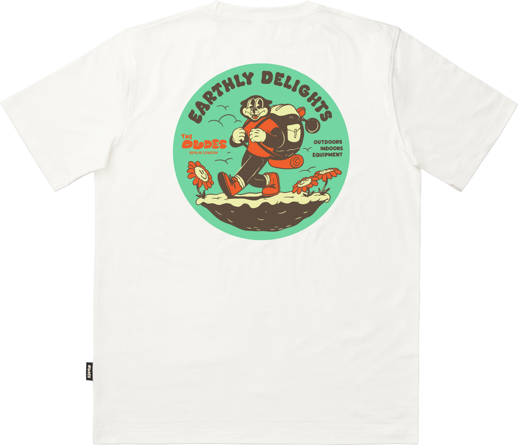 Camiseta The Dudes Earthly Delights Blanco