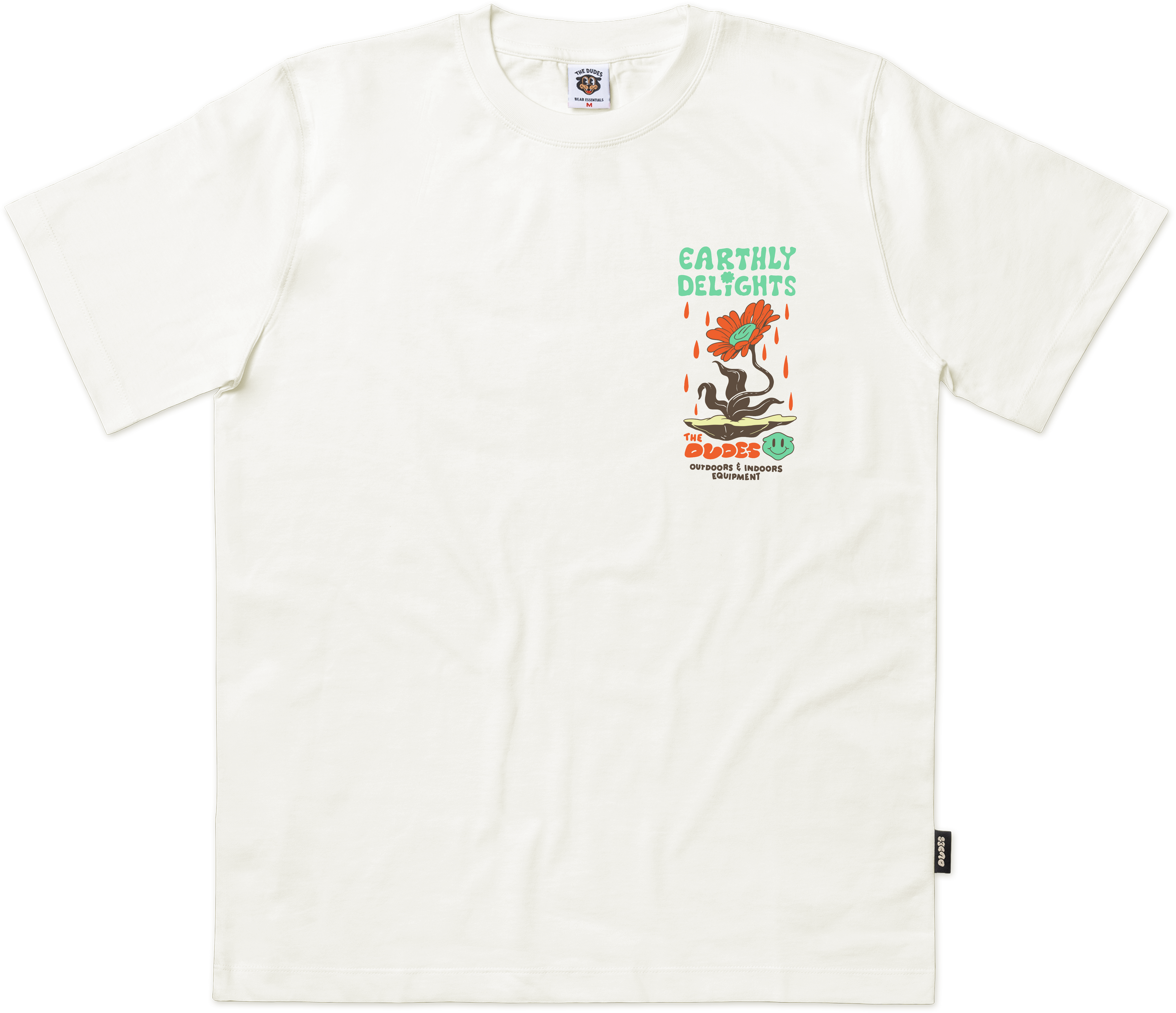 Camiseta The Dudes Earthly Delights Blanco