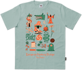 Camiseta The Dudes European Fantasy Design Aloe
