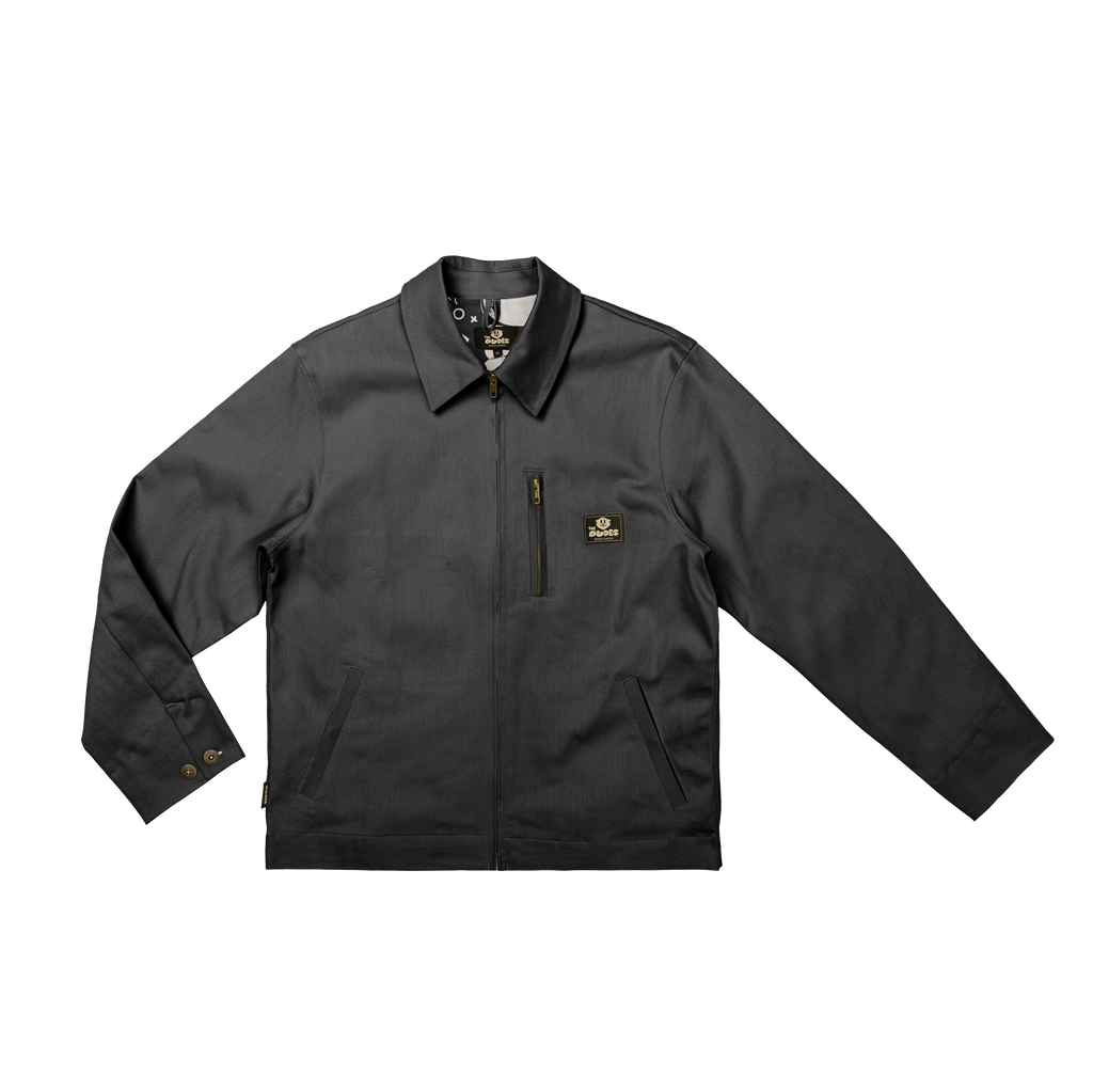 Chaqueta The Dudes Flashy Pattern Jacket Tom Classic Negro