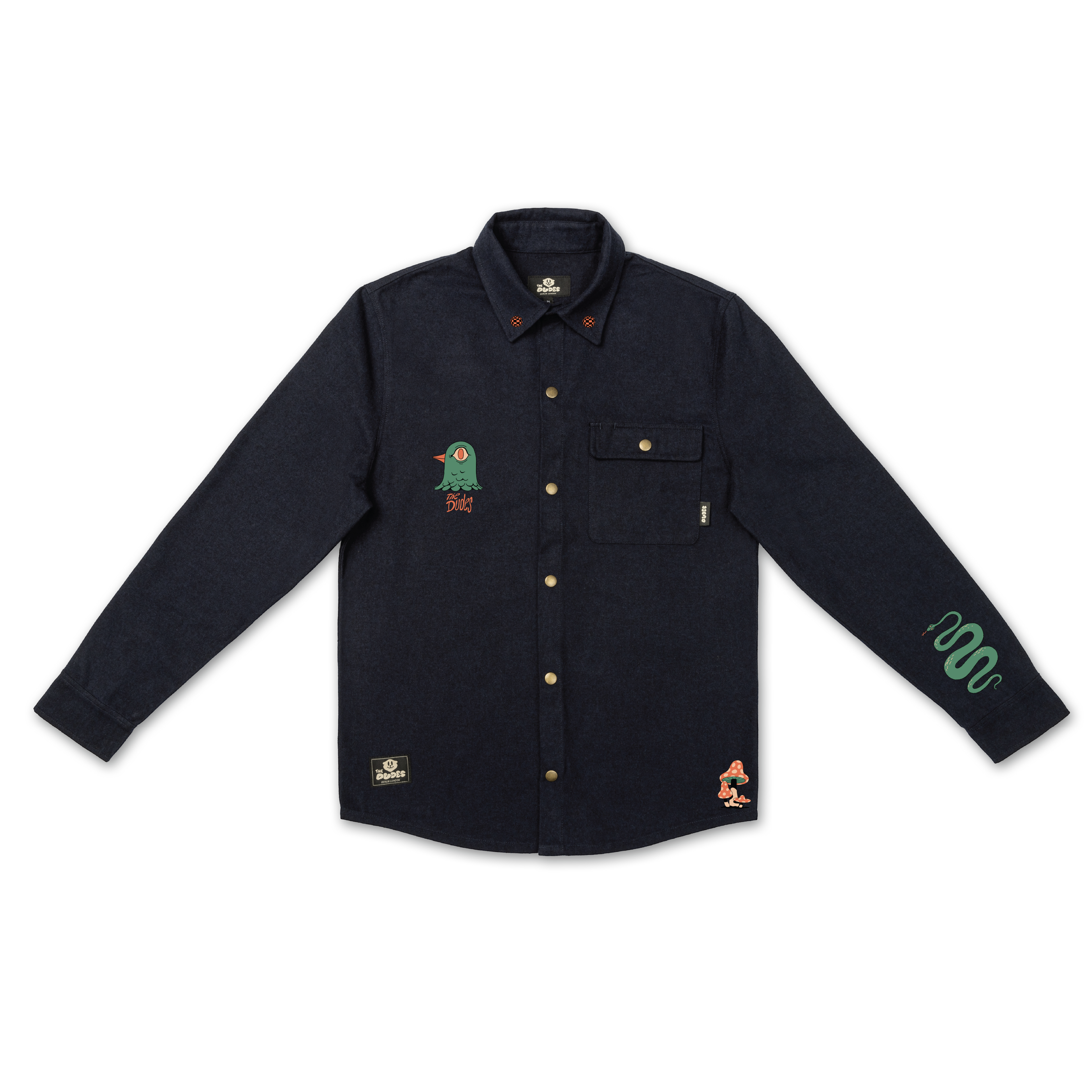 Sobrecamisa The Dudes European Fantasy Negro