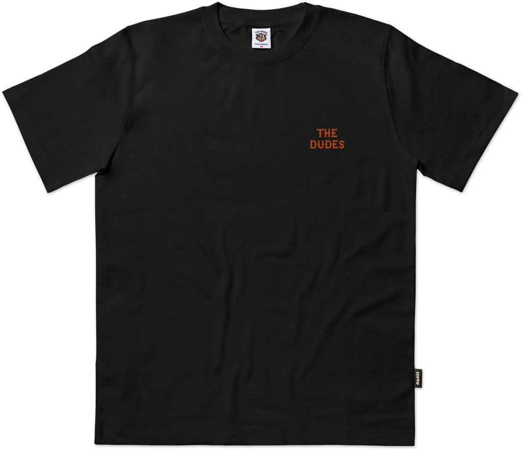 Camiseta The Dudes Bacon & Cheese Negro