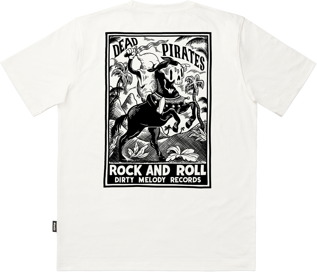 Camiseta The Dudes Dead Pirates Blanco