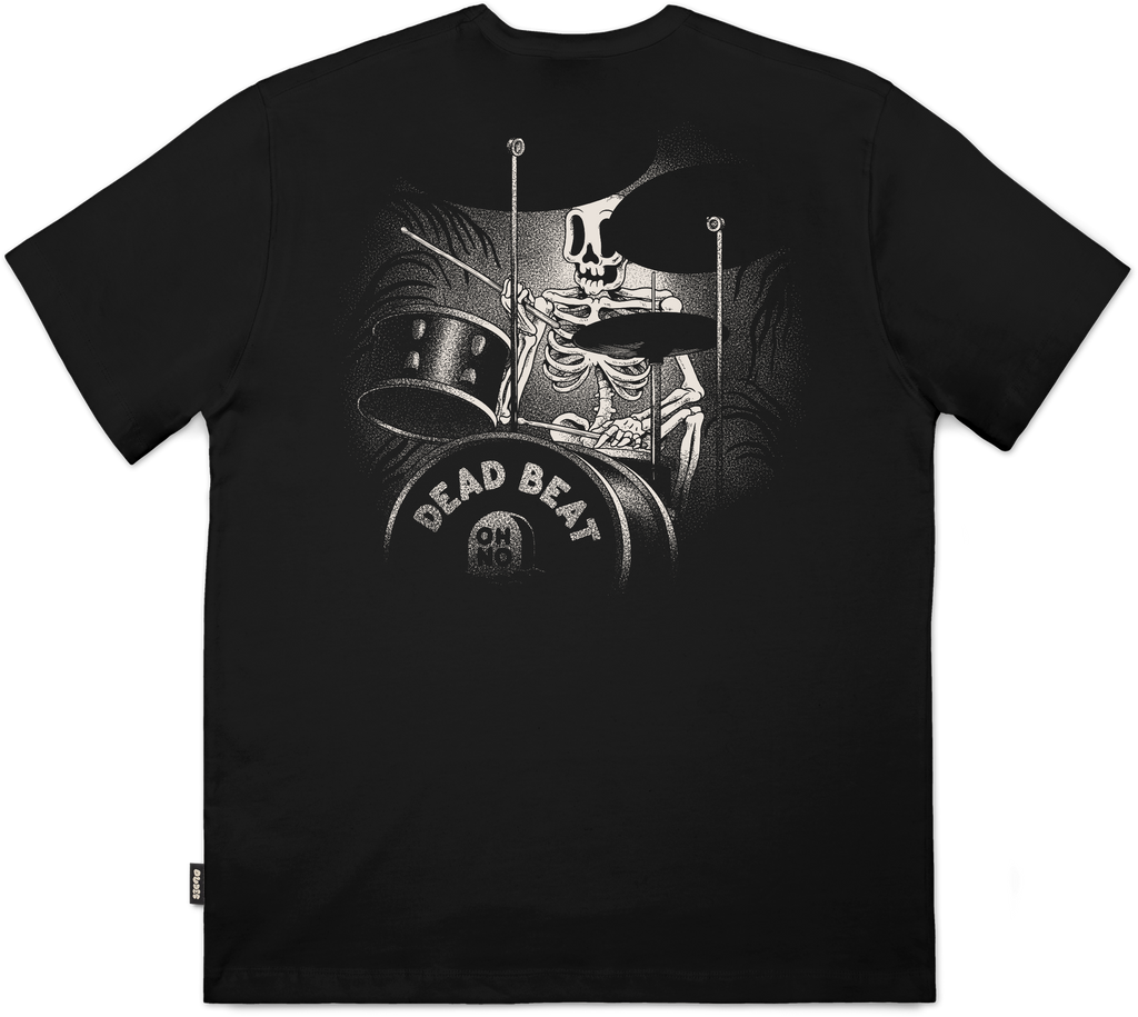 Camiseta The Dudes Deadbeat Negro