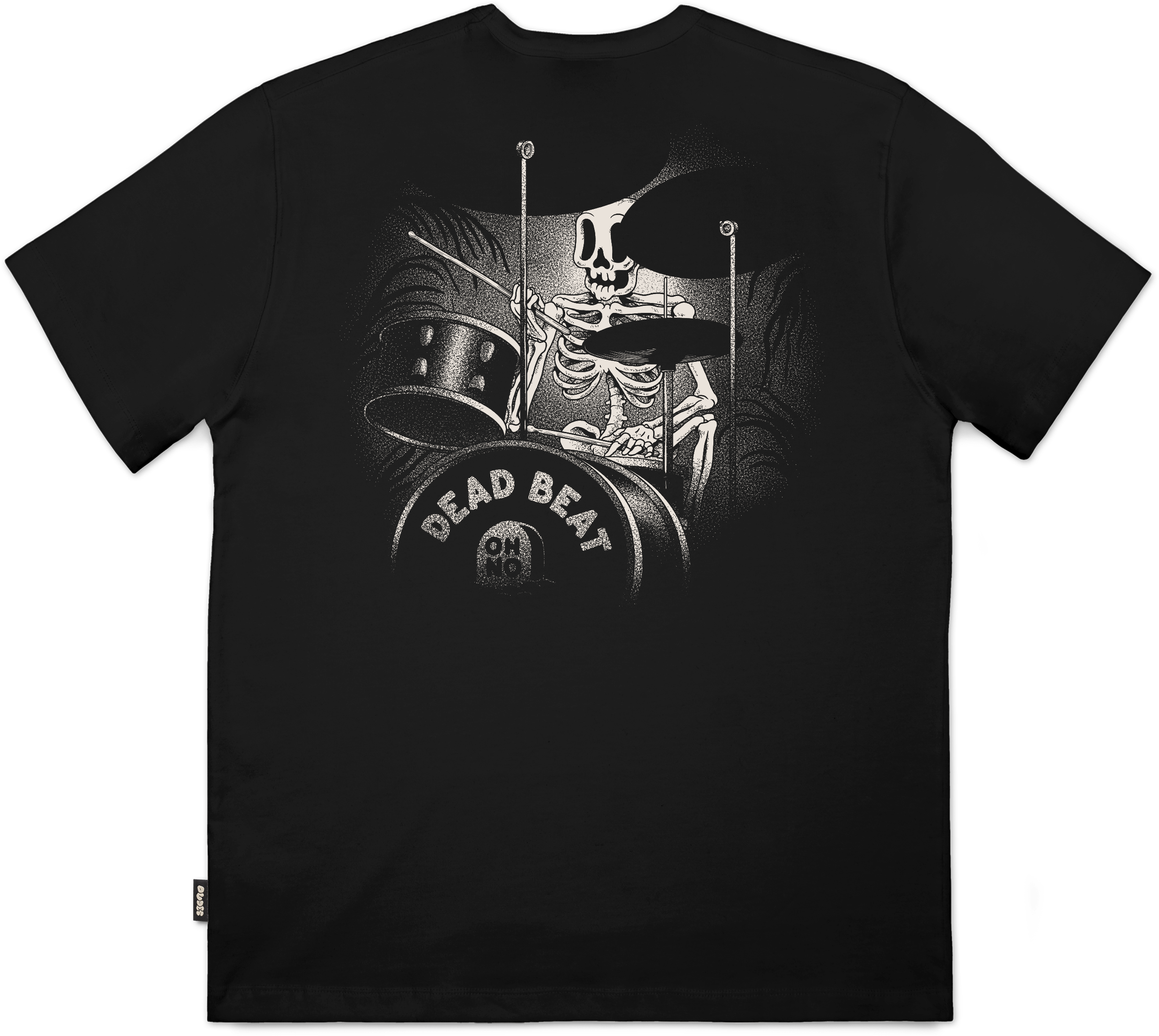 Camiseta The Dudes Deadbeat Negro