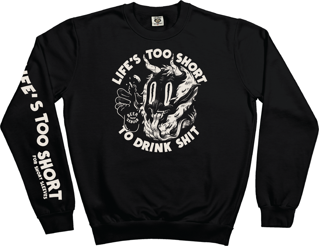 Sudadera The Dudes Too Short Drinks Negro