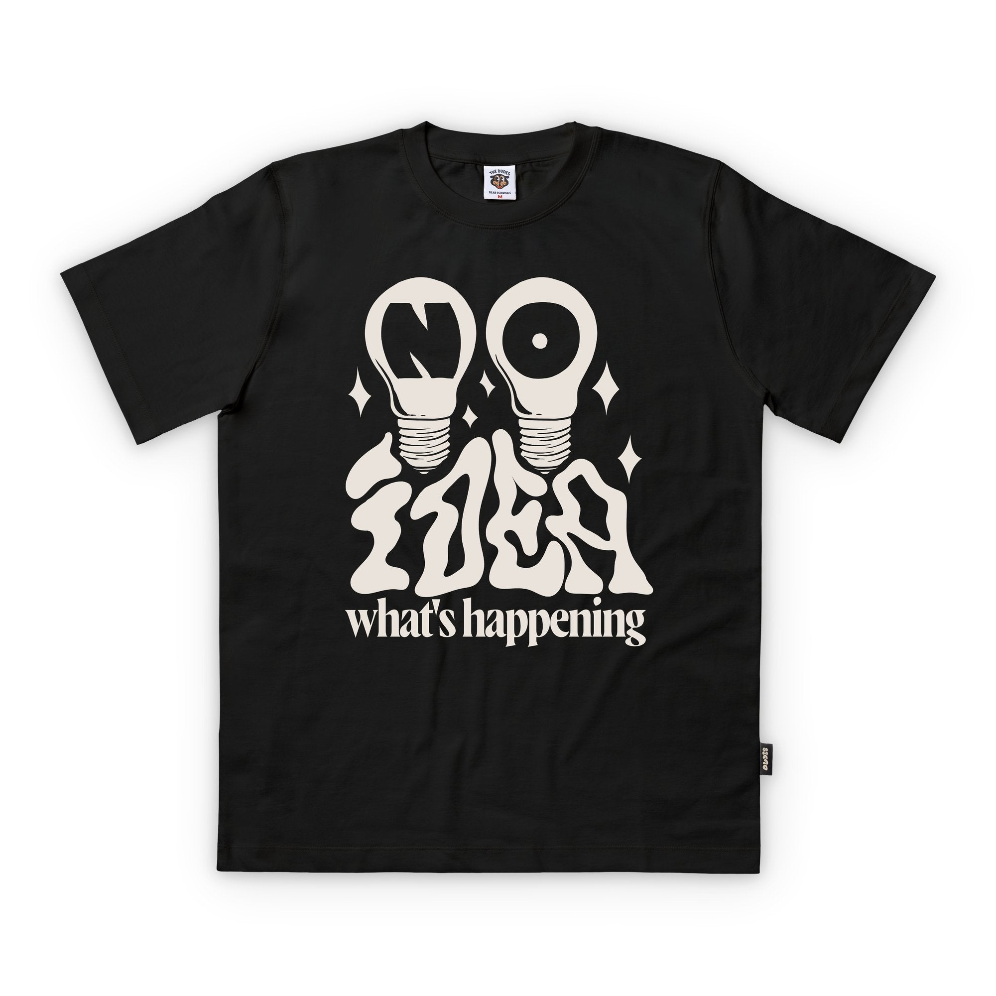 Camiseta The Dudes No idea negro